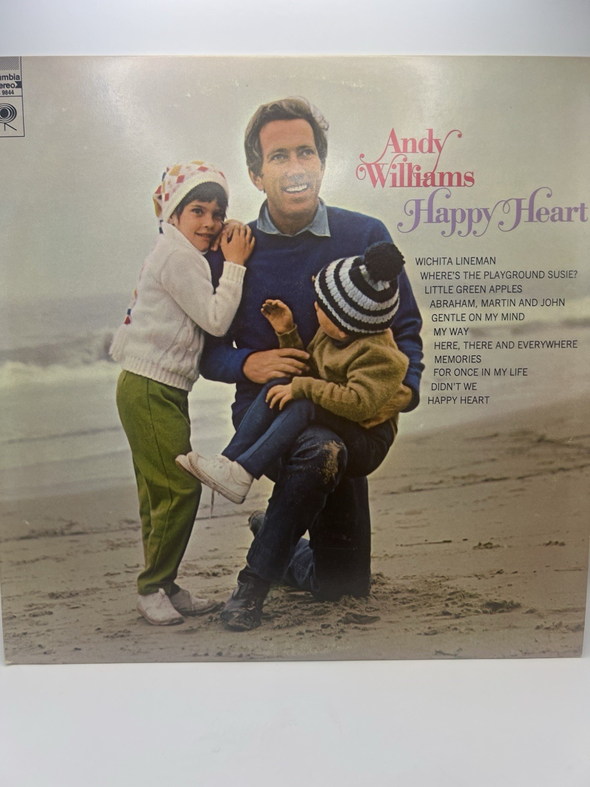 Andy Williams Happy Heart 33 Vinyl LP Record Album Very Nice Condition