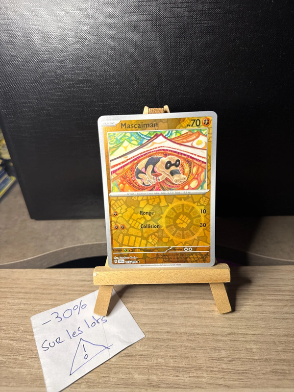 Carte Pokémon Mascaïman 115/198 reverse évolution à paldea