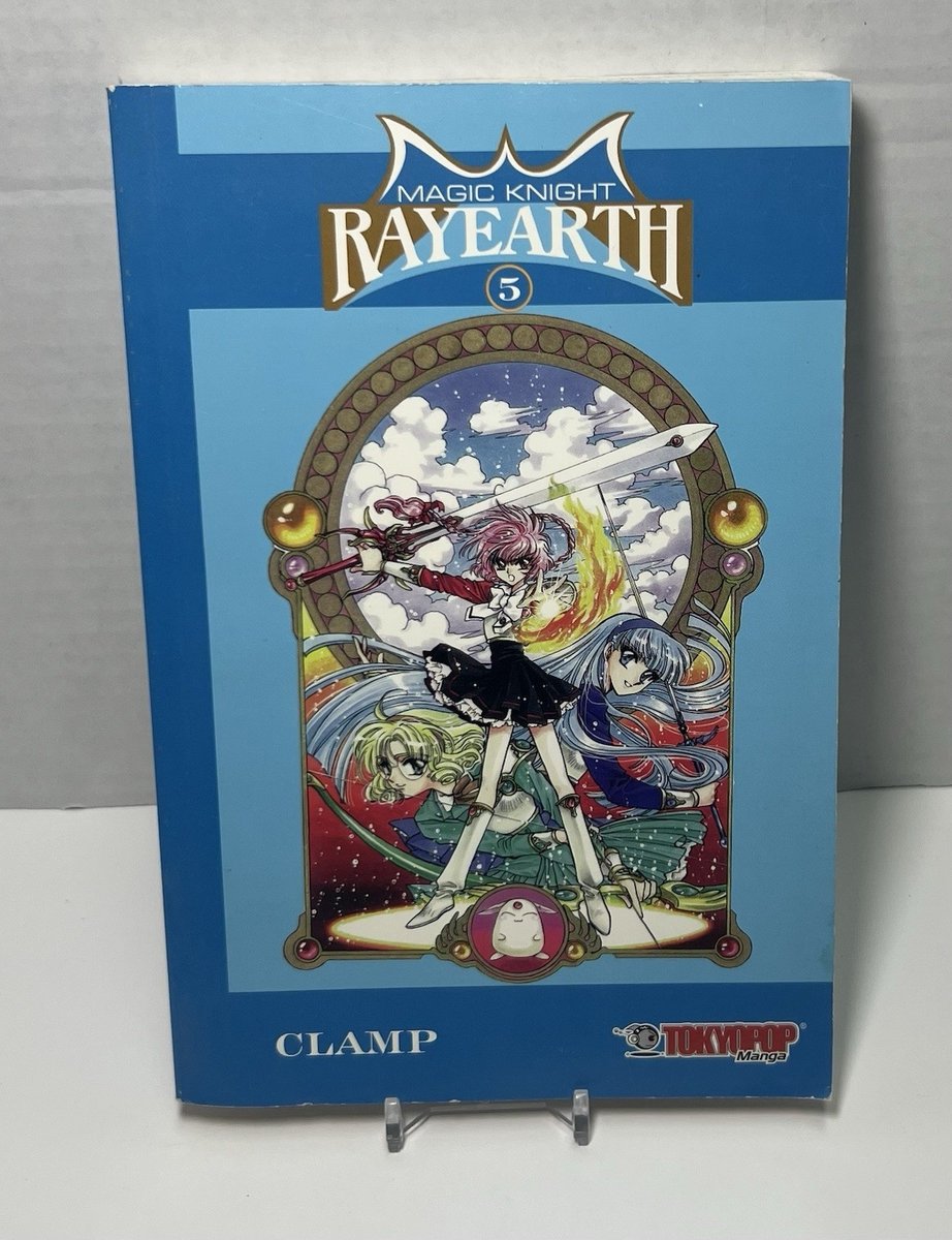 Magic Knight Rayearth Vol 5 CLAMP Tokyopop 2001 prima stampa manga••