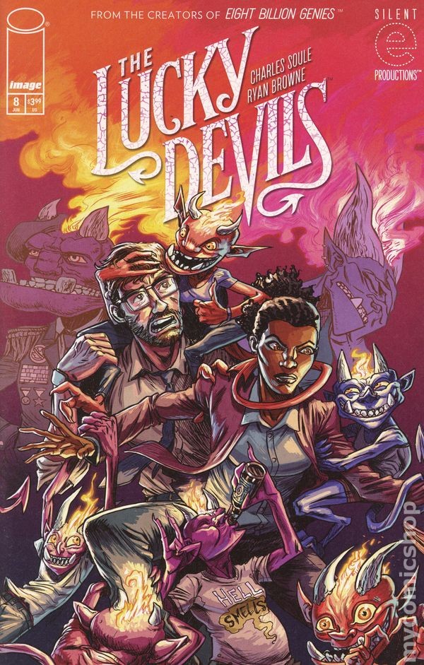 Lucky Devils #8A NM 2026 Stock Image