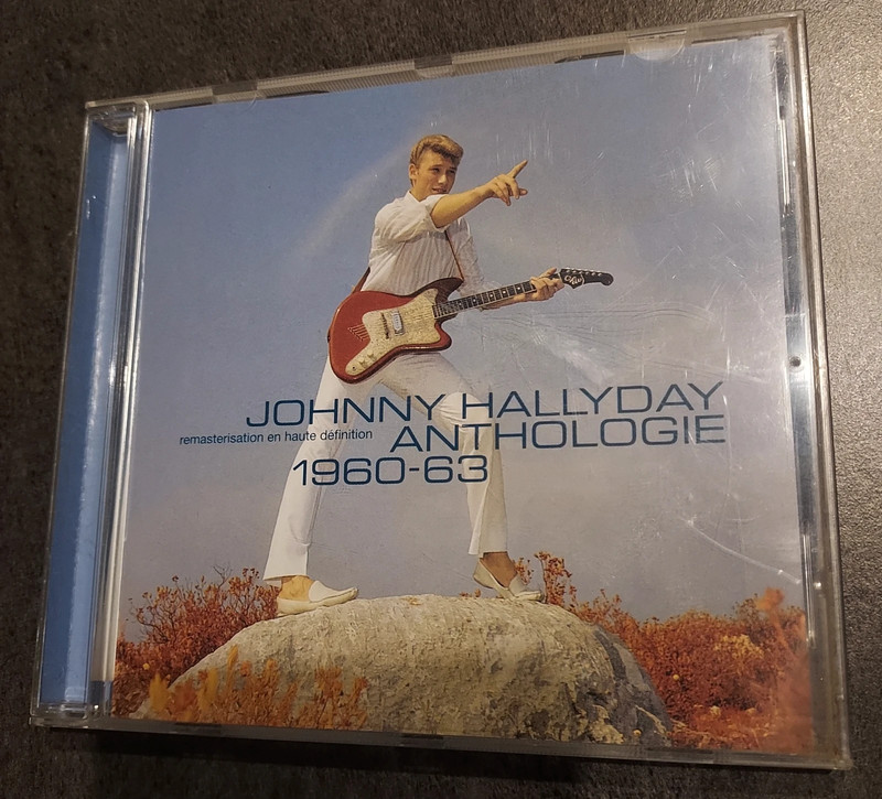 Album cd Johnny Hallyday Anthologie 1960-1963