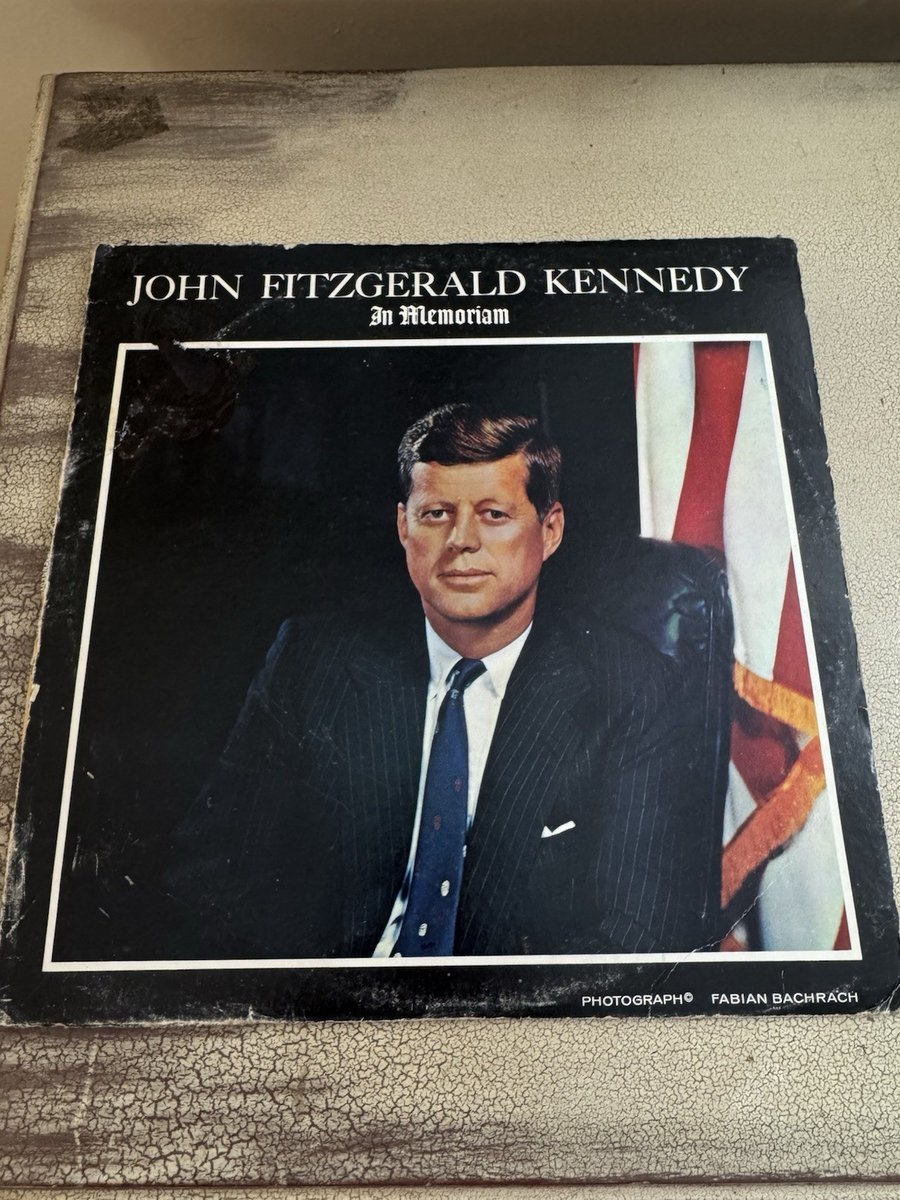 John F. Kennedy In Memoriam LP Galiko LP-5001 JFK Speeches Vinyl Record