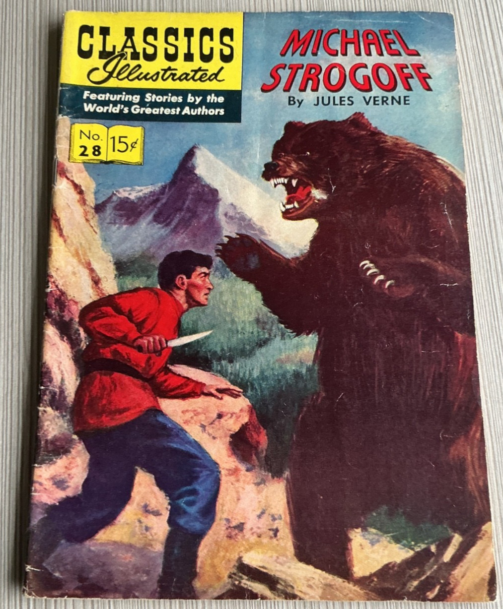 Classics Illustrated #28 / Fumetto / 1966 / Michael Strogoff di Jules Verne