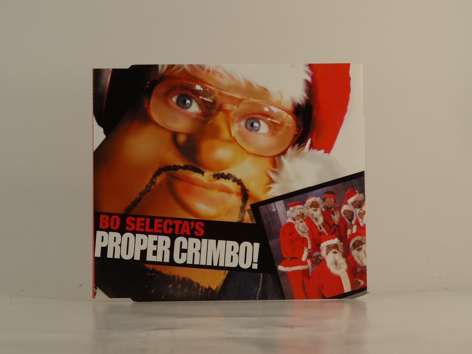 BO SELECTA! PROPER CRIMBO! (D95) 1 Track Promo CD Single plus Picture Sleeve BMG