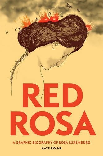 ROSA ROSSA: UNA BIOGRAFIA GRAFICA DEL LUSSEMBURGO ROSA di Kate Evans & Paul Buhle *VG+*