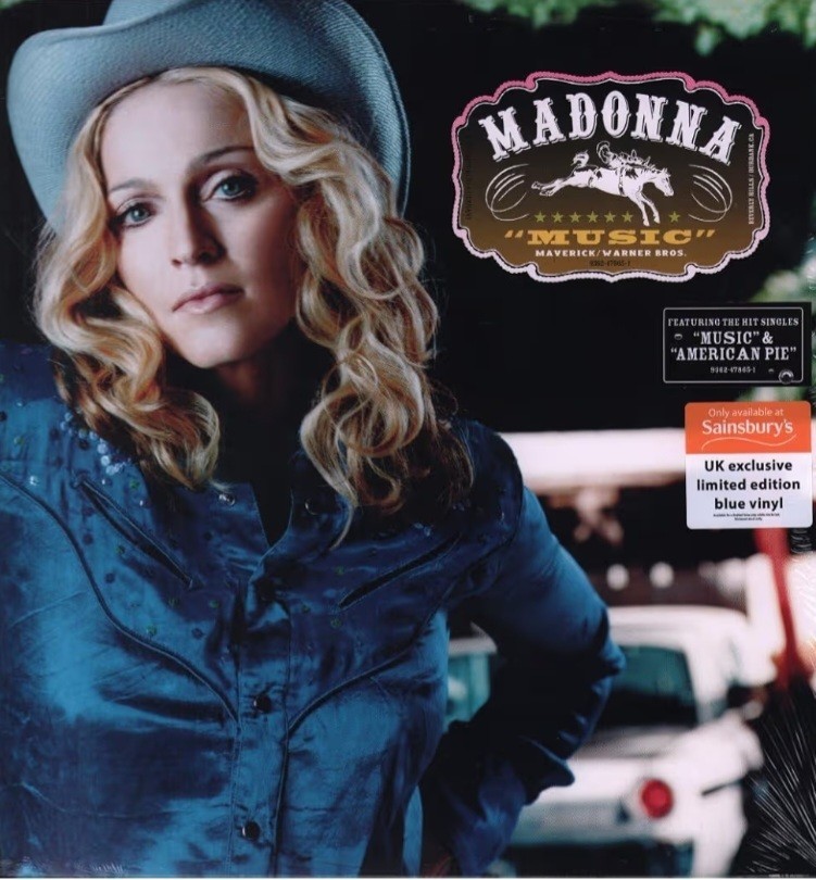 Madonna MUSIC -LTD/COLOURED Blue Preorder dal 17 luglio 
