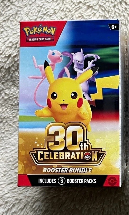 Pokemon tcg sigillato 30° anniversario Pokemon booster bundle confezione da 6 