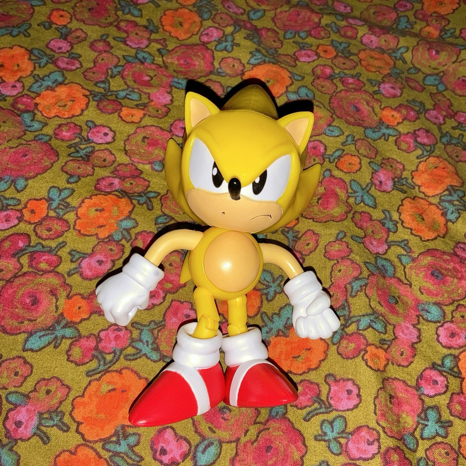 Modellino Sega Jakks Sonic The Hedgehog 3" Classic Super Sonic