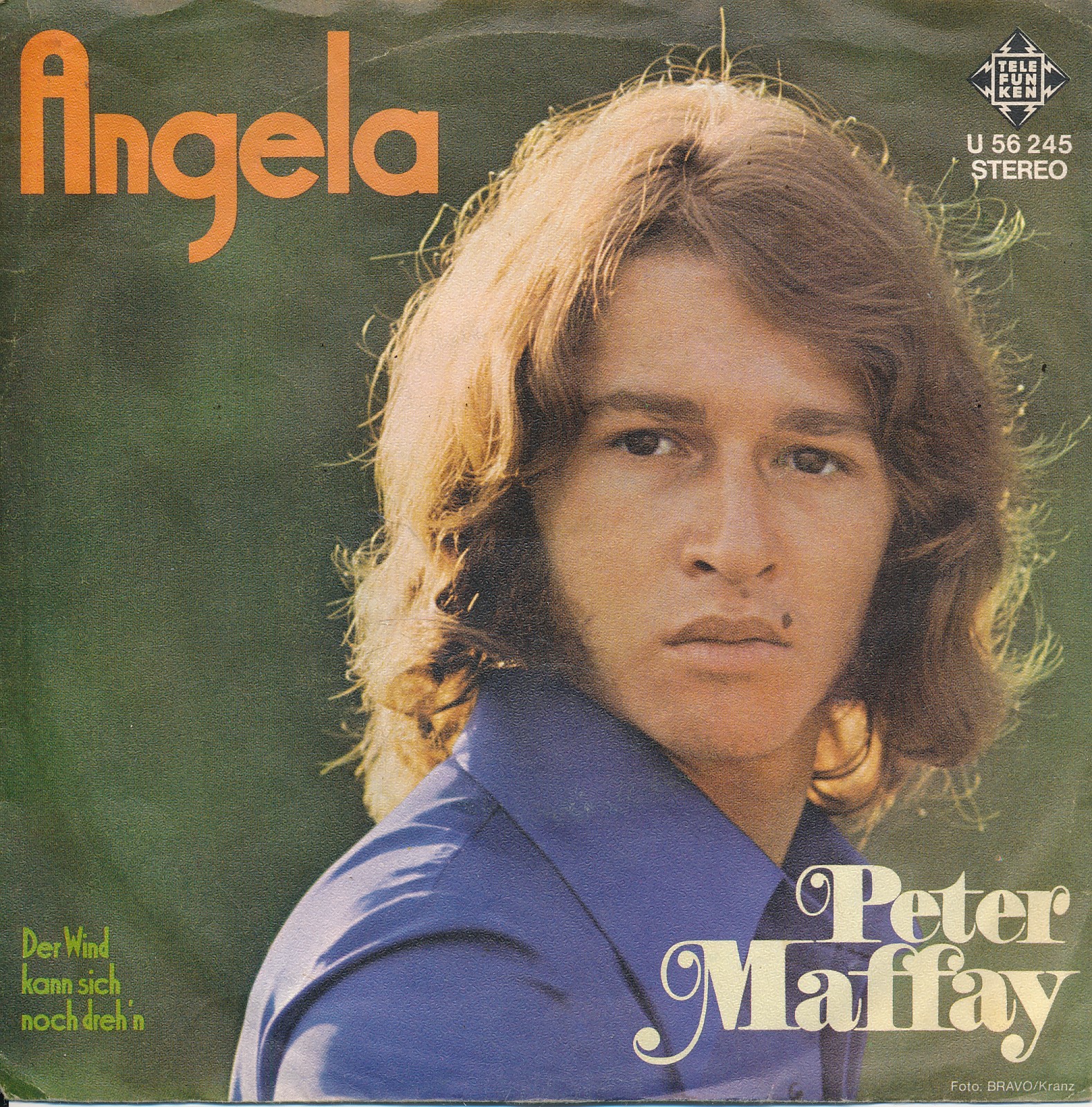 Angela - Peter Maffay - Single 7" Vinyl 208/09