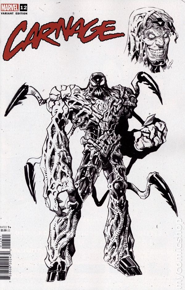 Carnage #12D VF 2023 immagine stock