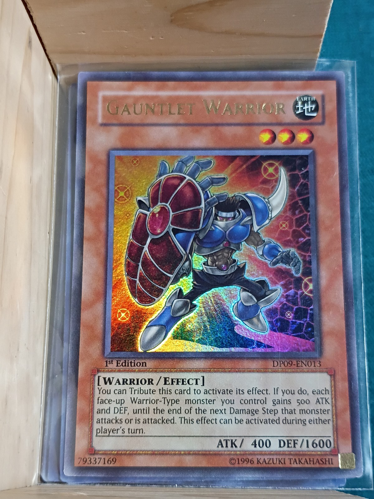 Guanto Guerriero DP09-EN013 Ultra Rara 1° Edizione Yu-Gi-Oh Duelist Pack Yusei 2