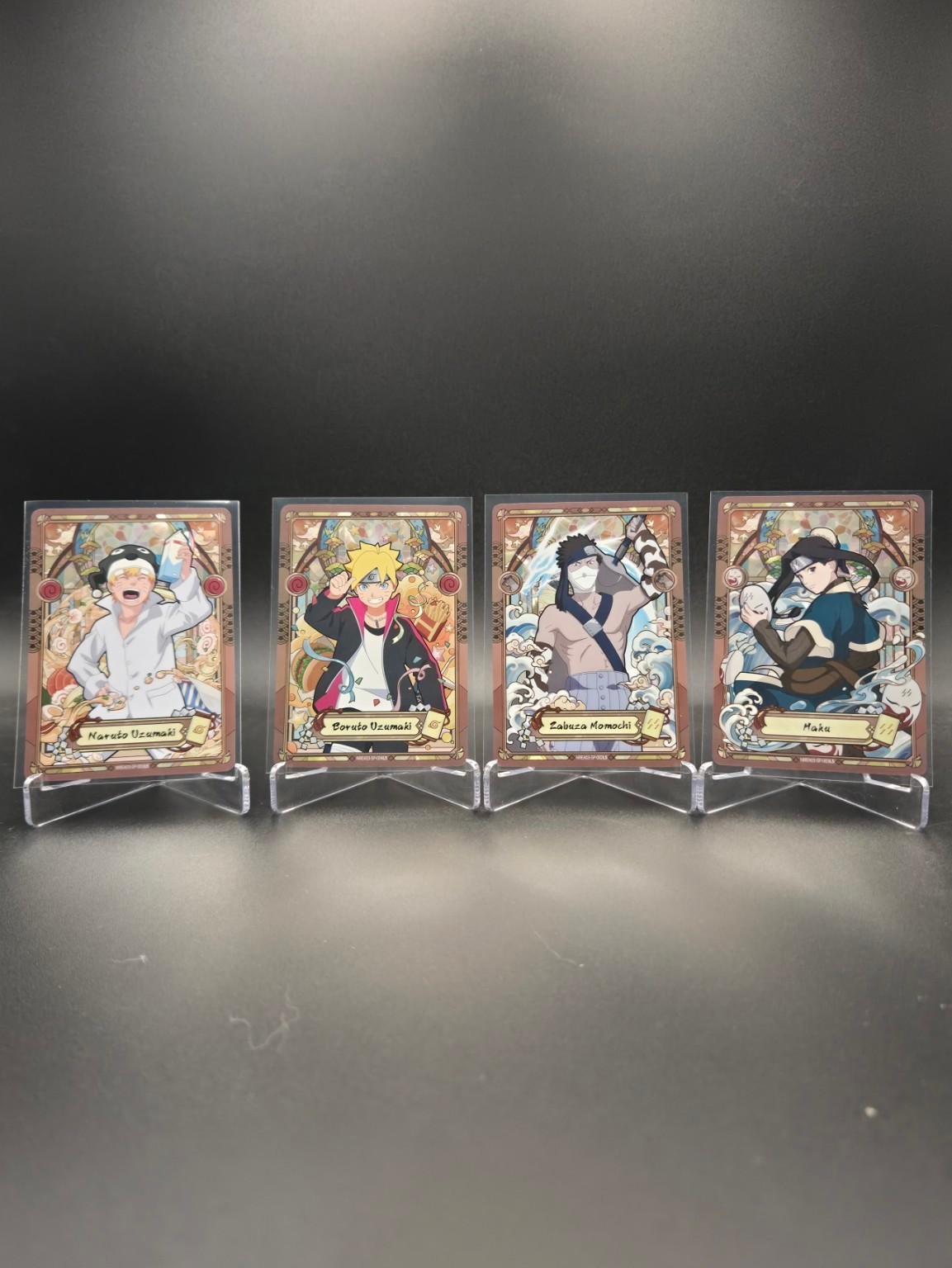 🔥 Kayou Naruto 🔥 Earth Scroll 3 SP 4 Card Lot Boruto Zabuza Haku English