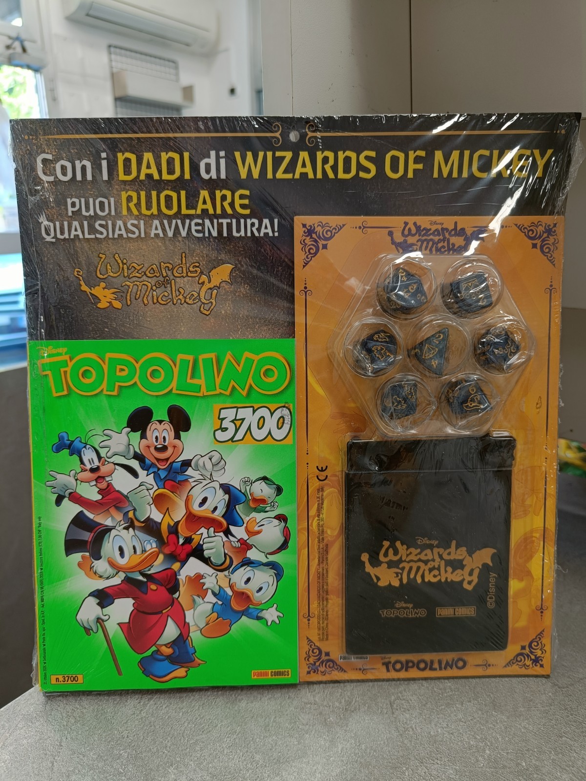 Disney Topolino 3700 con Dadi Wizards Of Mickey