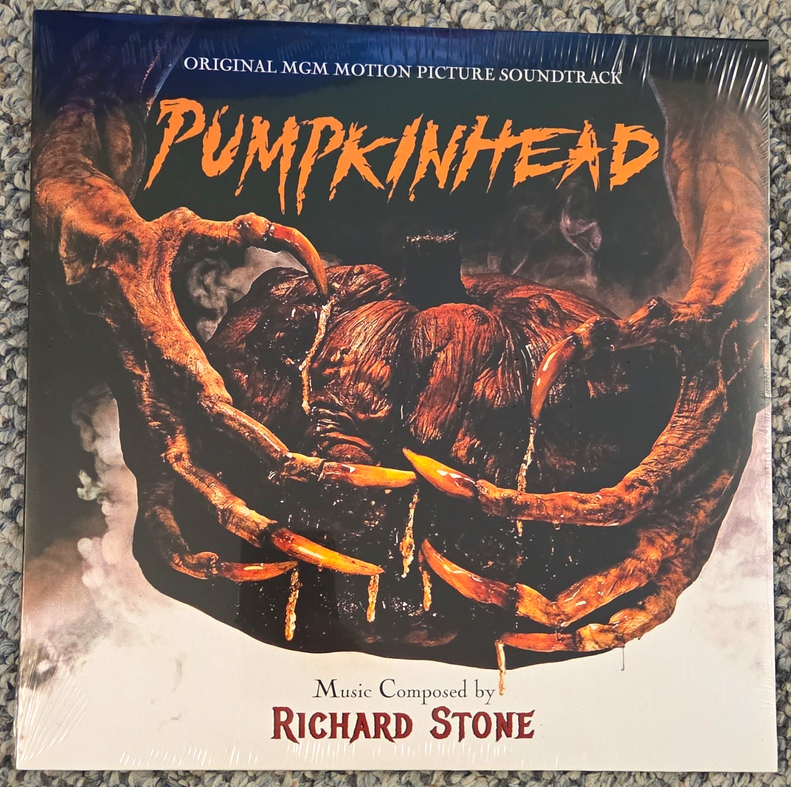 Pumpkinhead Original Motion Picture Soundtrack 300 Edition Orange Vinyl Record