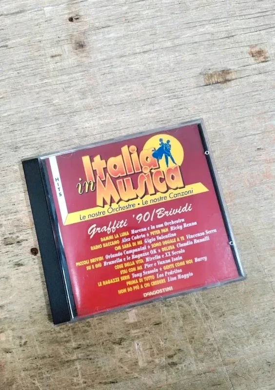 CD Italia in Musica Graffiti '90 Brividi DeAgostini Compilation Vintage 1996
