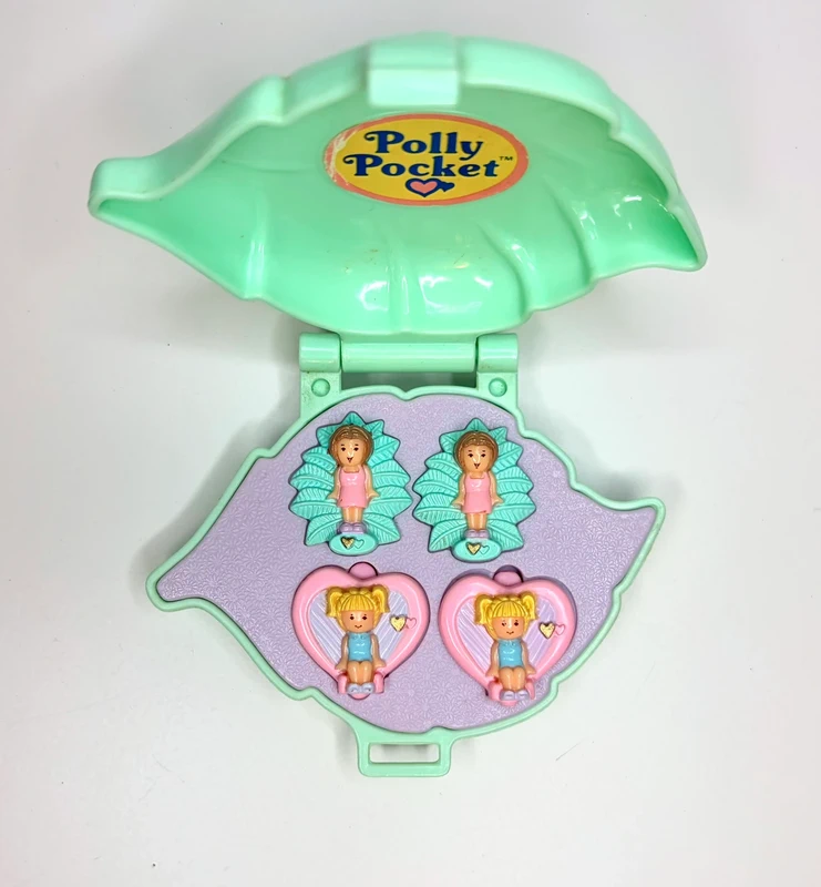 Polly Pocket - Earring Case 1991 (Blue Bird)