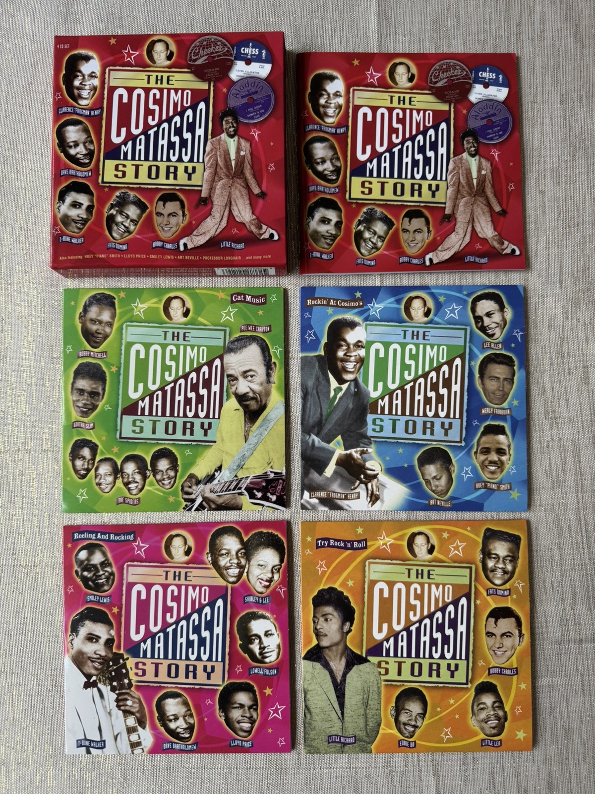 The COSIMO MATASSA Story 4 CD Box Set J&M Studios Fats Domino Little Richard etc
