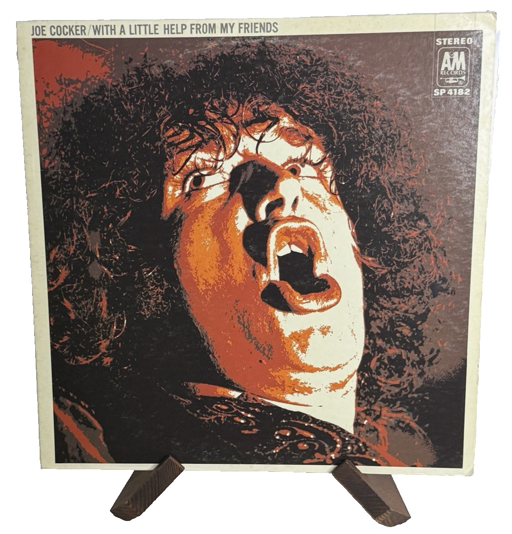 Joe Cocker - With A Little Help From My Friends - Ultrasonically cleaned VG+