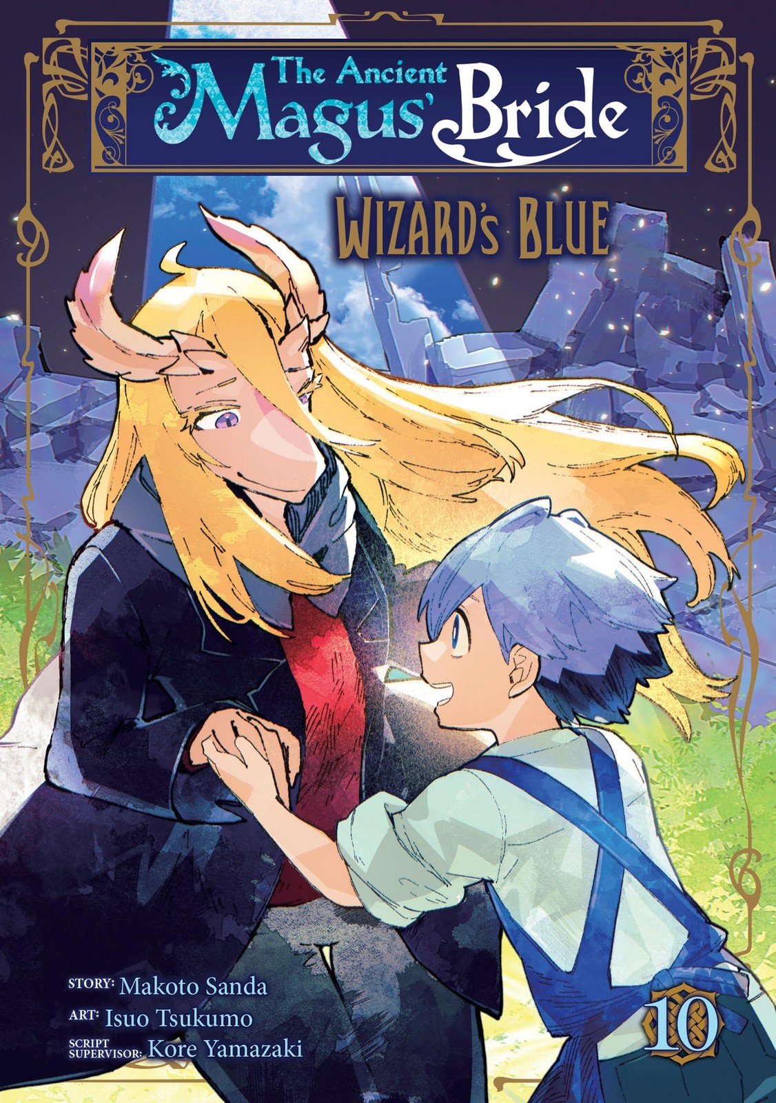 The Ancient Magus' Bride Wizard's Blue Vol 10 Multicolor Broché Anglais 2025