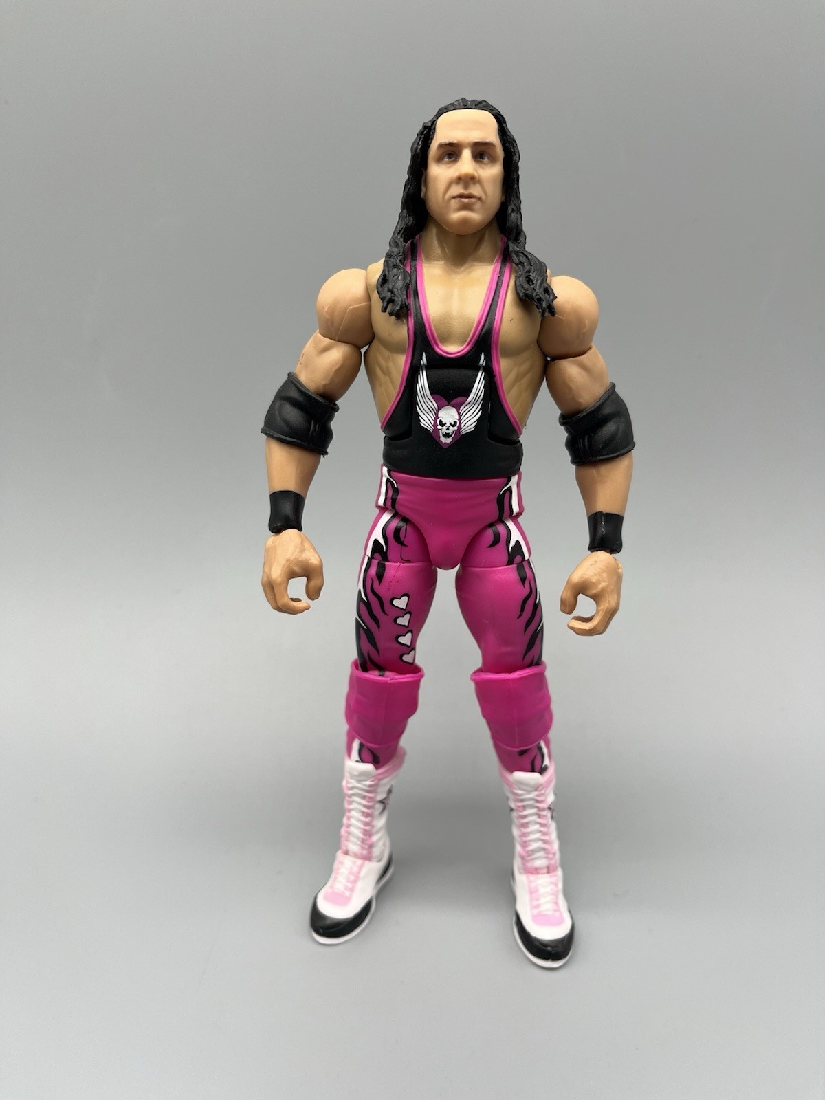 WWE Elite Mattel Bret The Hitman Hart Figure WWF nWo WCW Monday Night War