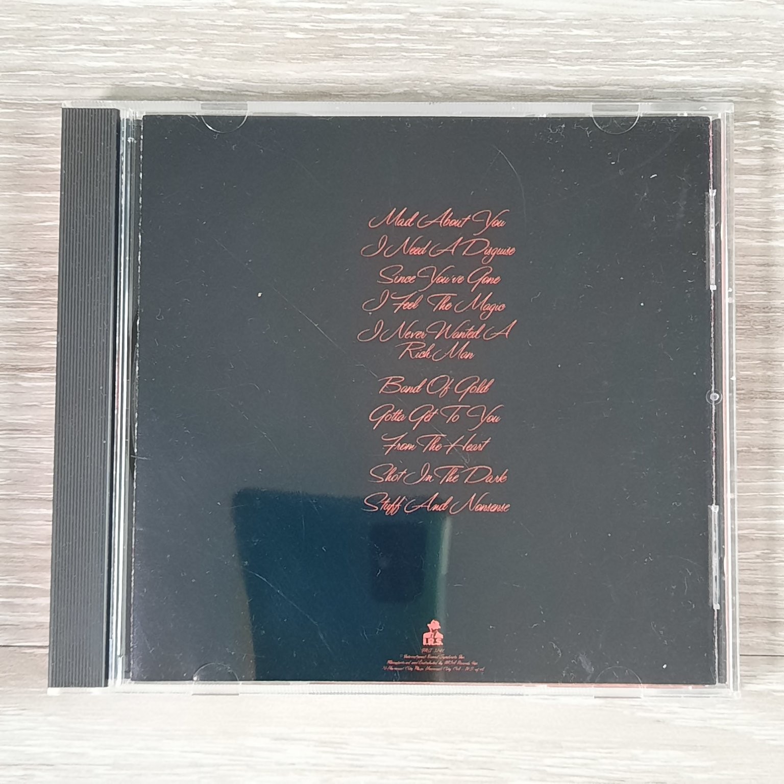 Belinda Carlisle CD 1986 Belinda Pop Rock IRS Records IRSD-5741 Japan Press
