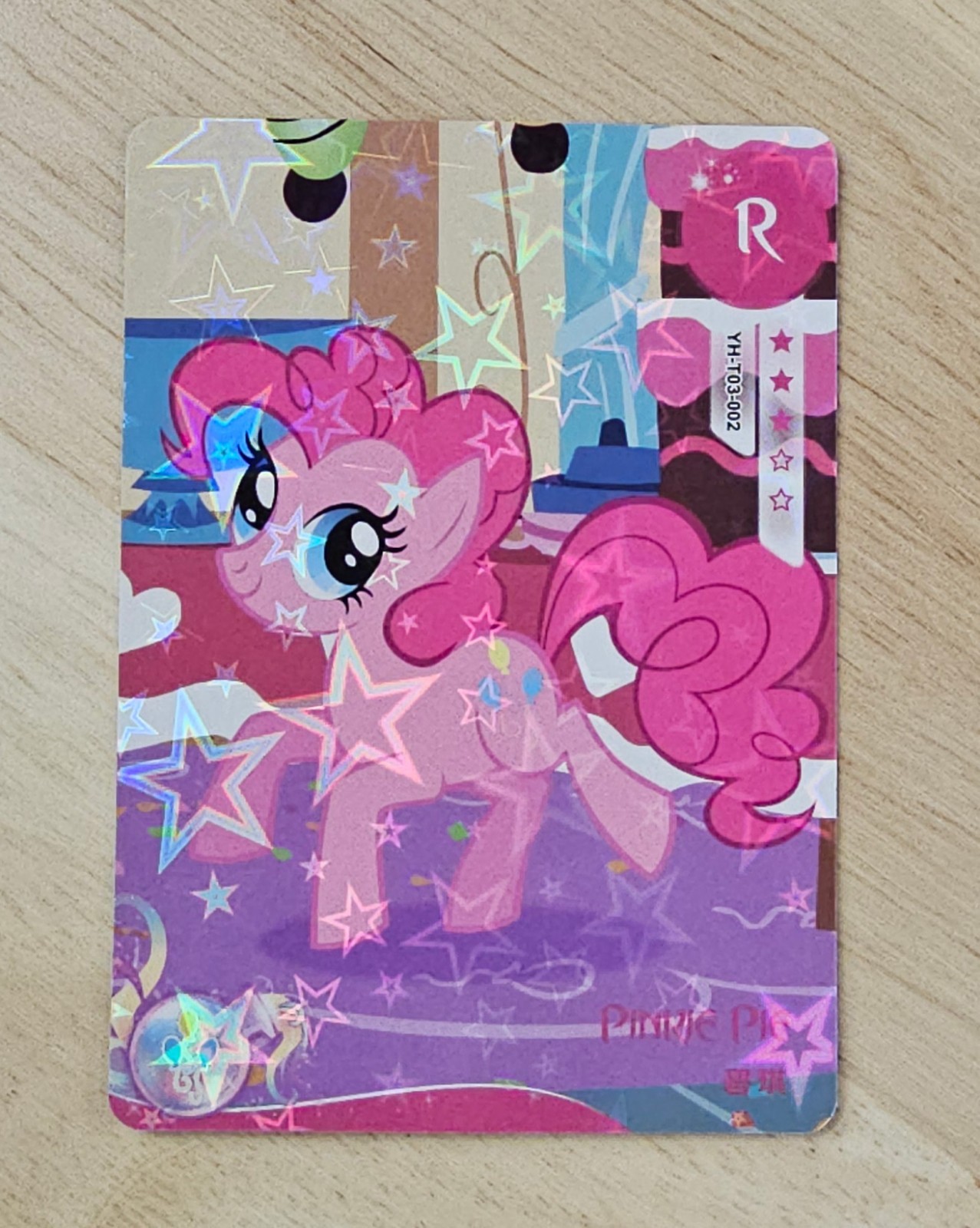 My Little Pony Card Pinkie Pie YH-T03-002 R NM