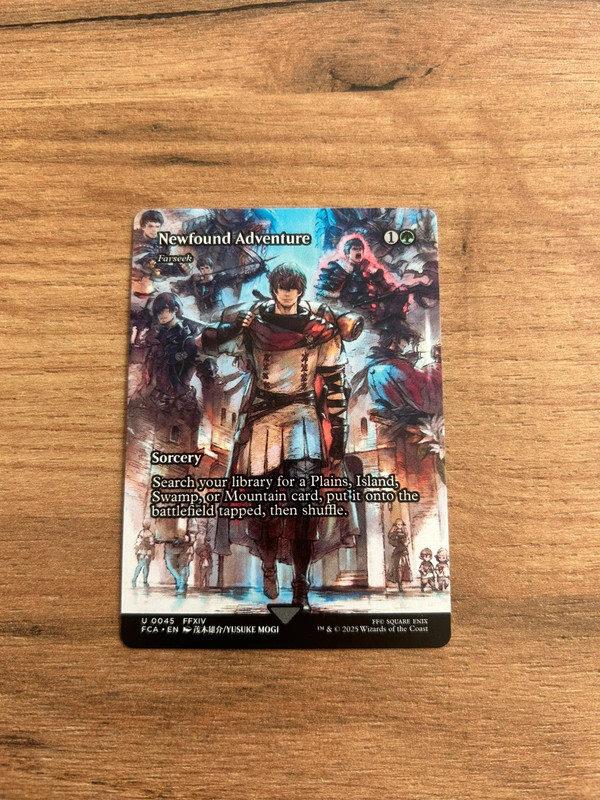 Farseek Newfound Adventure U0045 #045 FIN final fantasy magic the gathering commander deck