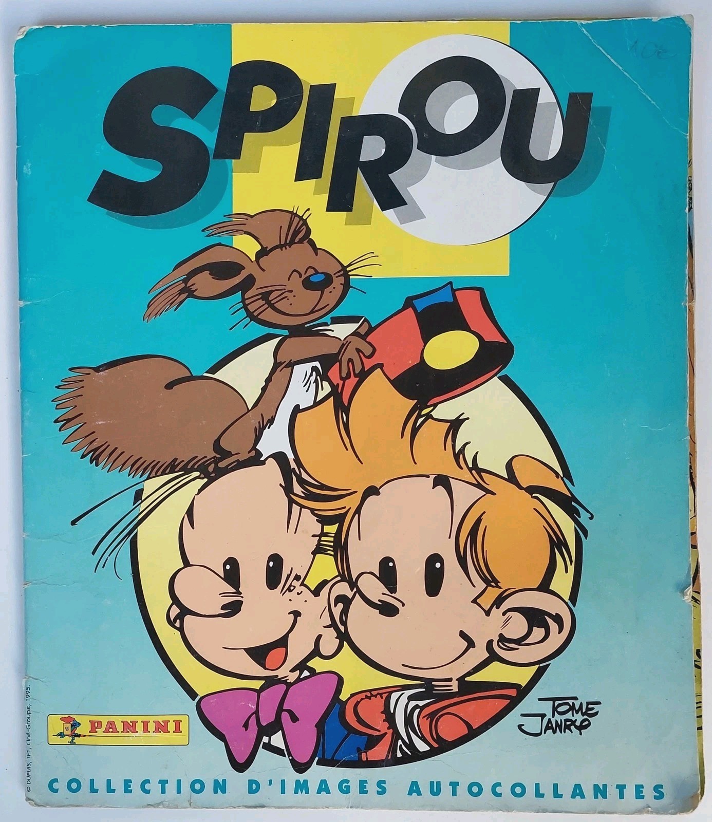 Album Panini Spirou 1993 187 Stickers sur 191 Autocollants Tome Janry