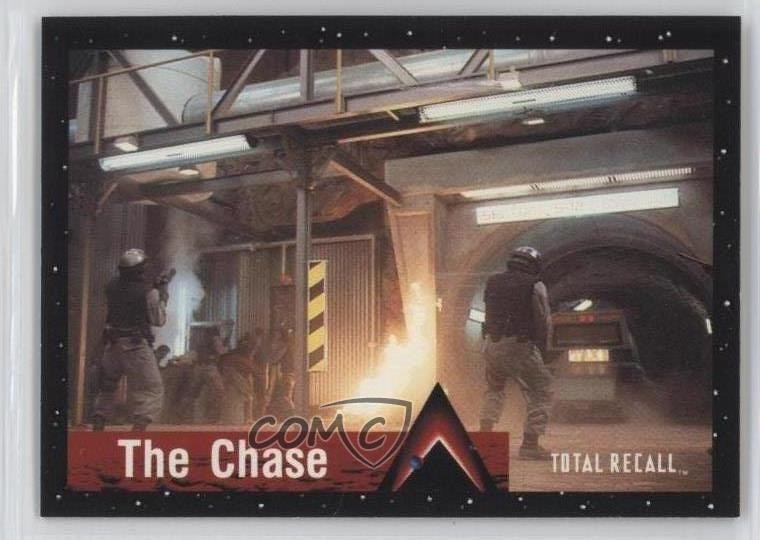 1990 Pacific Total Recall The Chase #65 1md