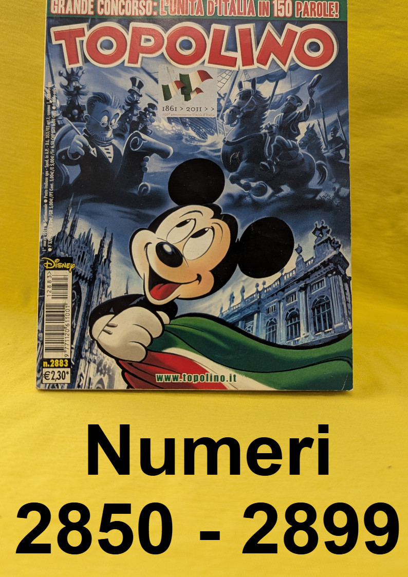 Topolino dal n° 2850 al n° 2899 | Scegli il numero | Fumetto Disney