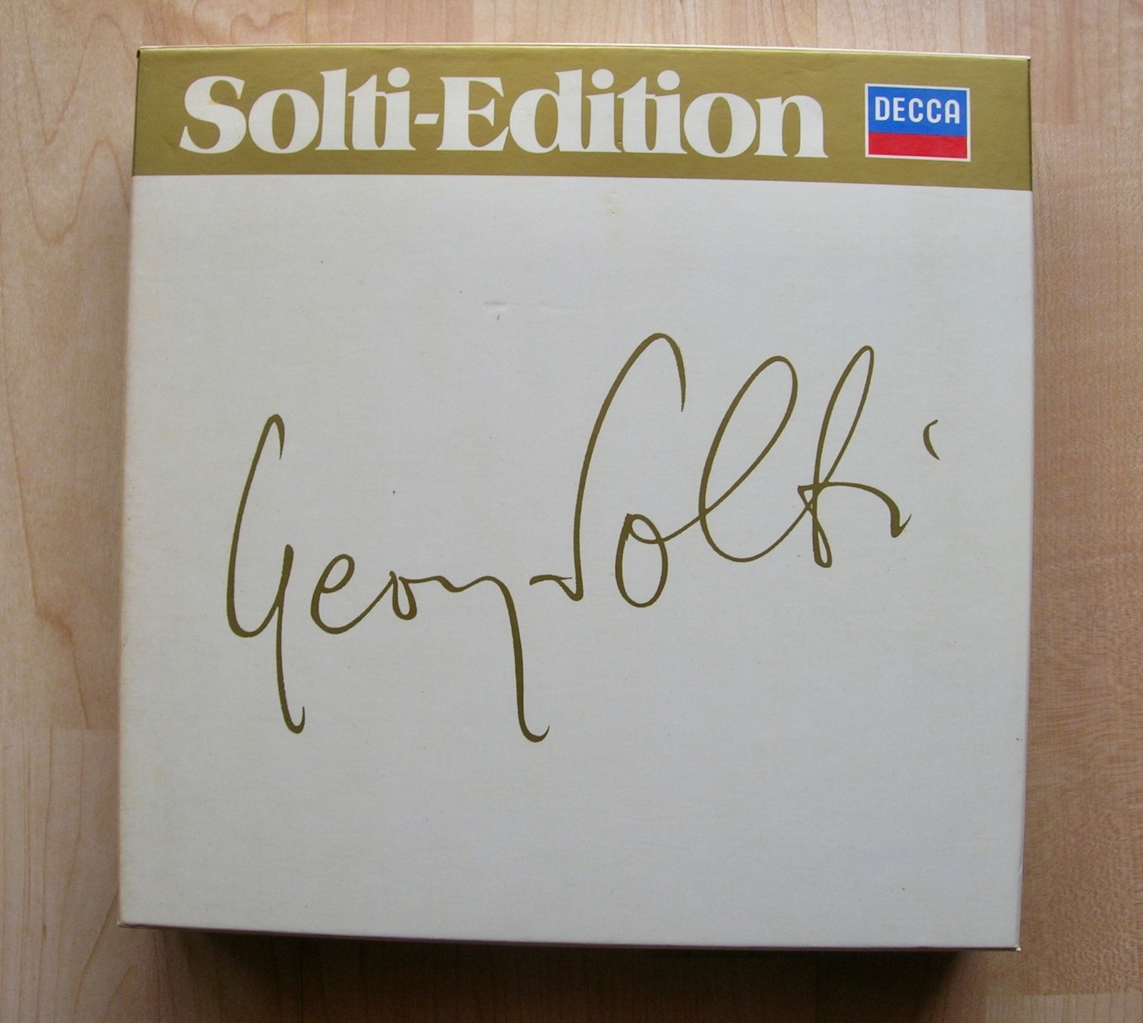 GEORG SOLTI Solti Edition vol 1 DECCA 16.35 060  Box set 22 LP Wagner Mozart NM