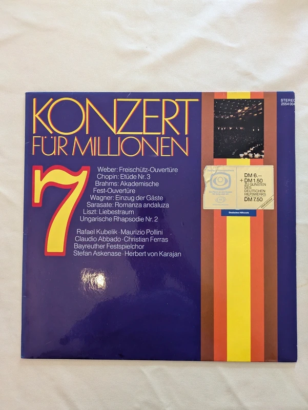 Konzert Für Millionen 7 Schallplatte