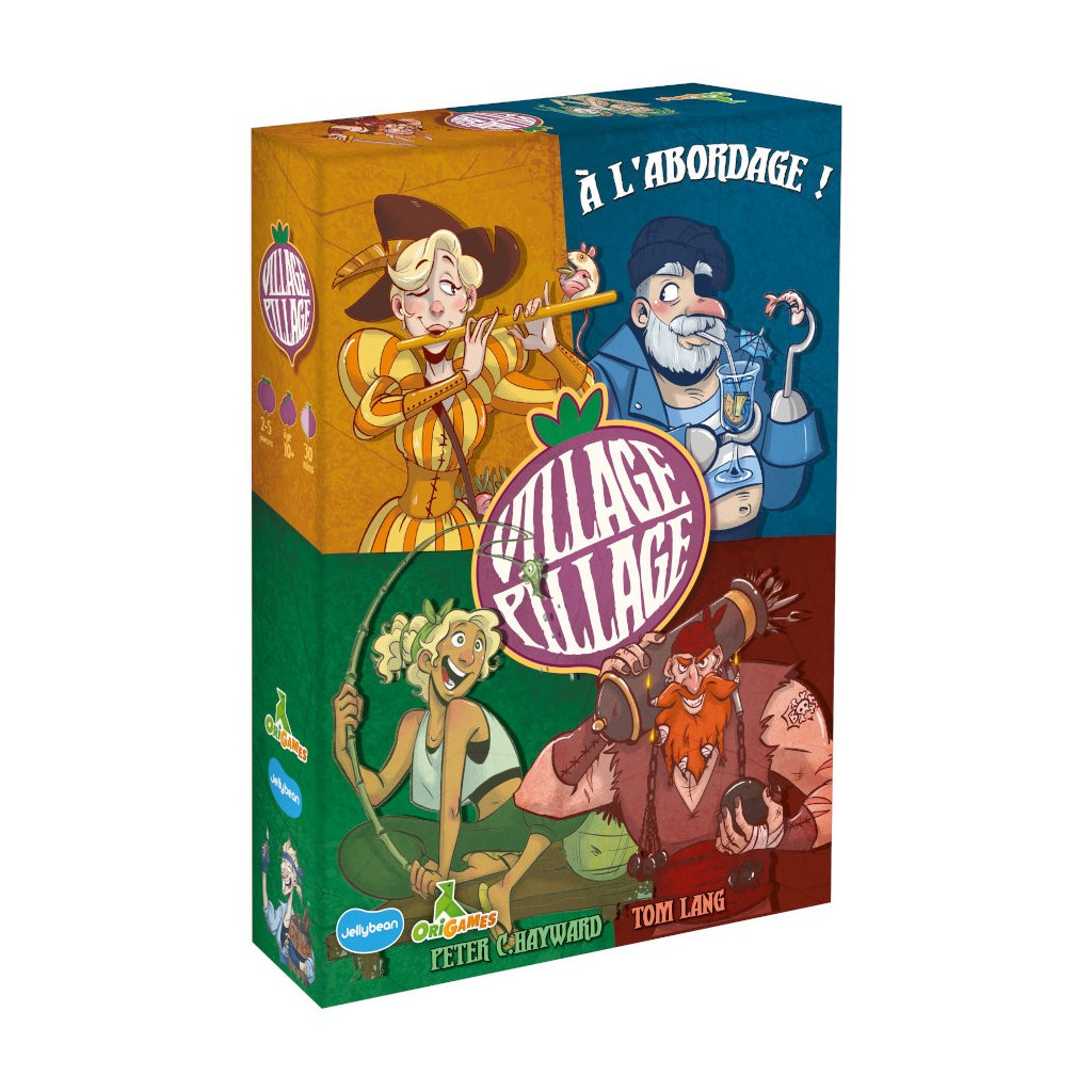 Jellybean Games Village Pillage  Expansion À L'abordage! (French) 2022