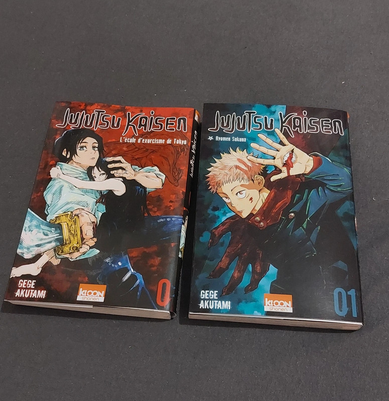 jujutsu kaisen tome 0 & 1