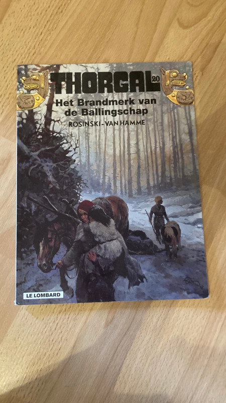 Strip:Thorgal- Het brandmerk van de ballingschap