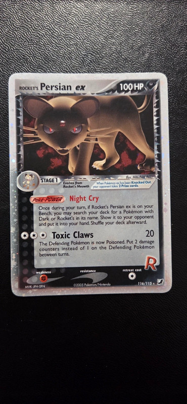 Rocket's persian EX 116/115