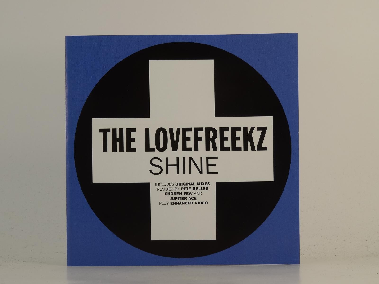 THE LOVEFREEKZ SHINE (H1) 6 Track CD Single plus Picture Sleeve POSITIVA