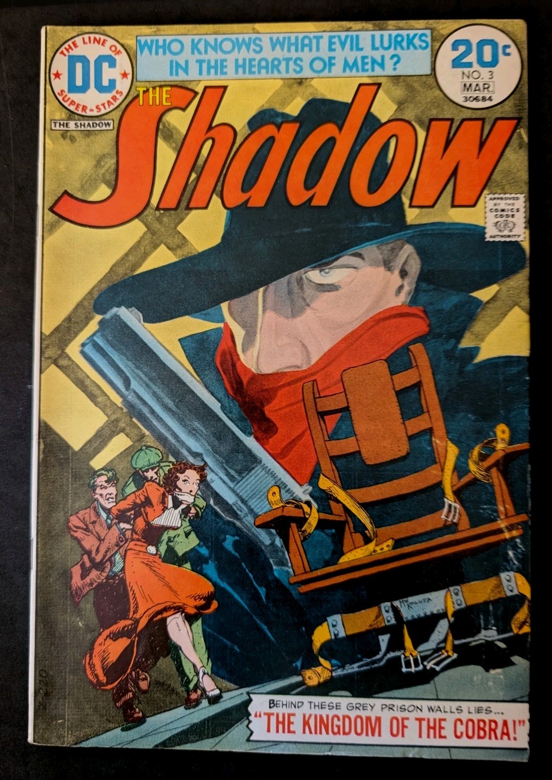 The Shadow #3, Mike Kaluta Artwork DC Comics 1974 Bronze Age