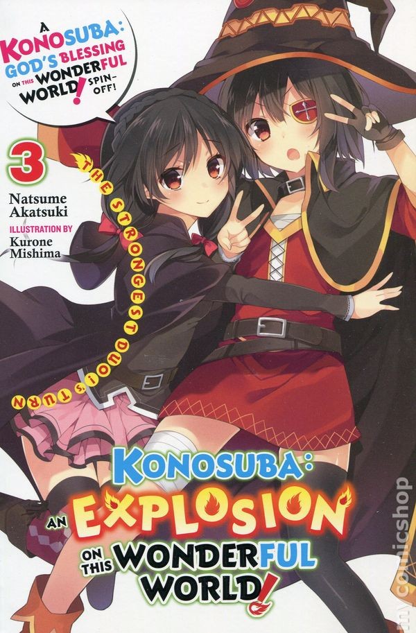 Konosuba SC Un'esplosione su questo meraviglioso mondo! #3-1ST VF 2020 Immagine Stock