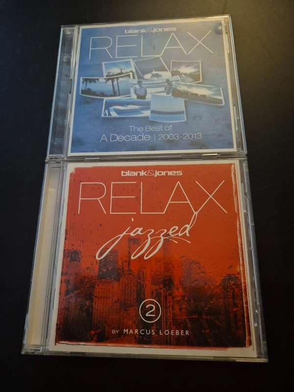 2 album de la série Relax du Label "Blank & Jones" dont un double.