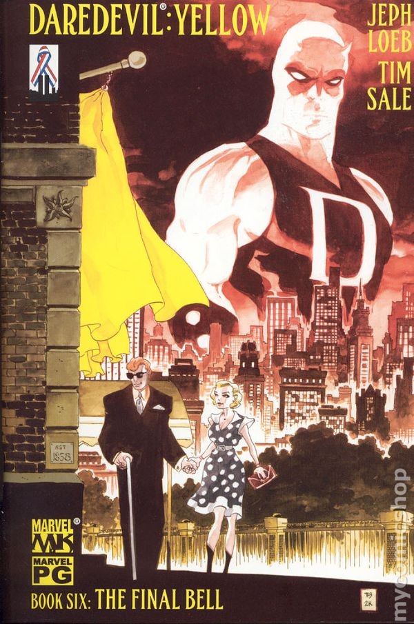 Daredevil Yellow #6 FN 2002 Stock Image