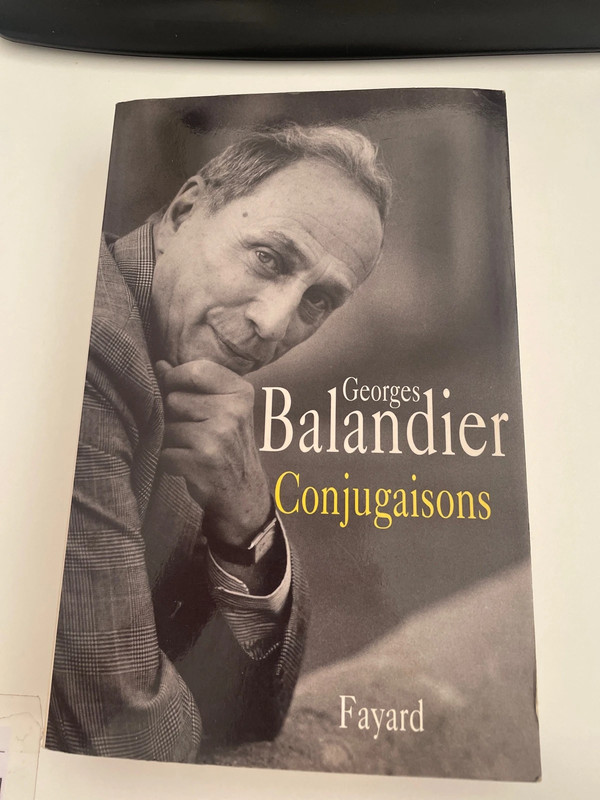 Conjugaisons de Georges balancier