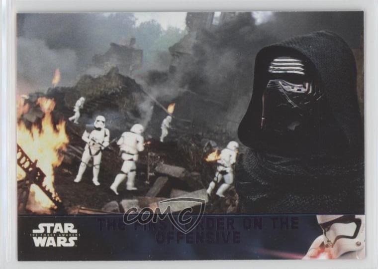 2016 Topps Star Wars: The Force Awakens Series 2 Lightsaber Purple #62 d8k