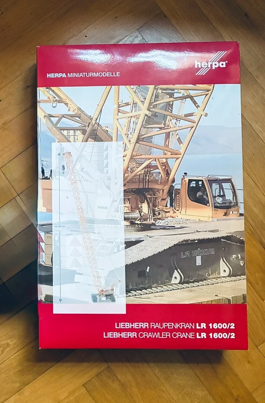 Herpa 303545 Liebherr LR 1600/2 Raupenkran H0 1:87 OVP ungeöffnet