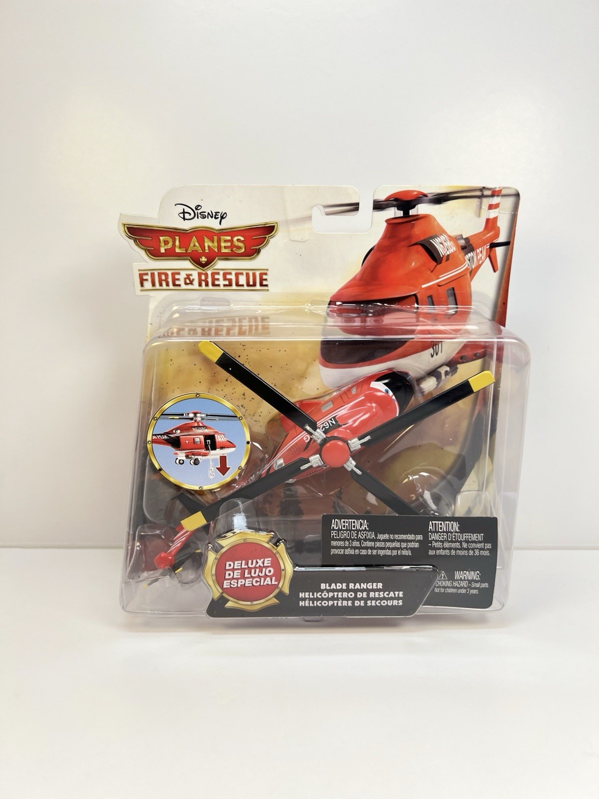 Disney Pixar Planes Fire & Rescue Diecast BLADE RANGER Deluxe Figure - NEW
