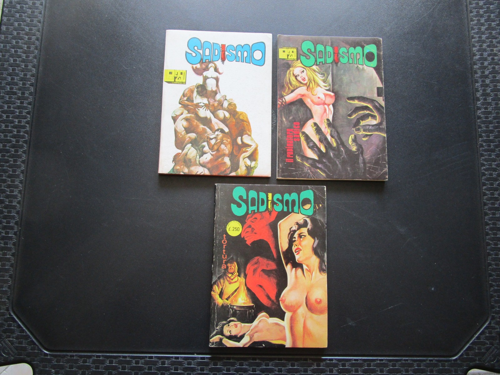 SADISMO SERIE COMPLETA 1/3 ELLEPI 1974 !!!
