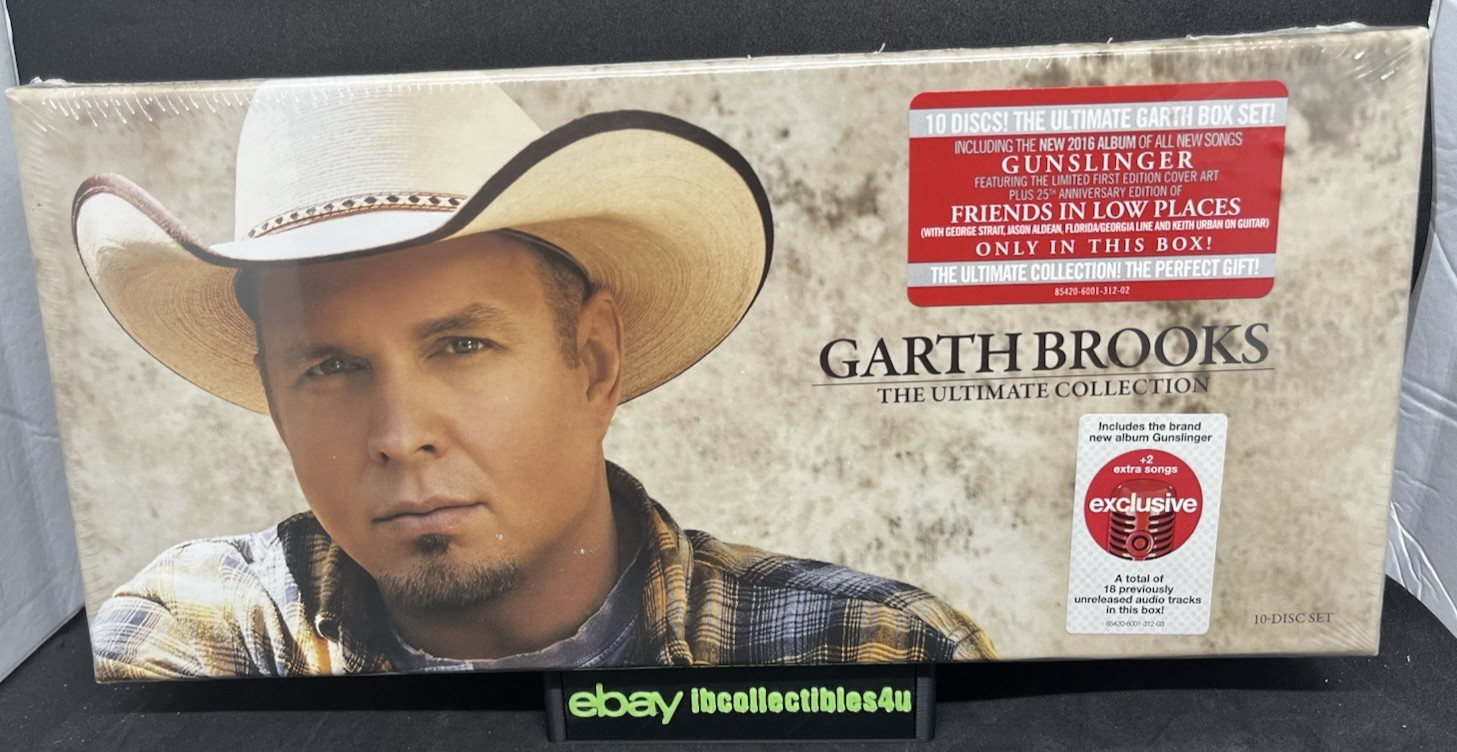 New Sealed Box Garth Brooks The Ultimate Collection Target Exclusive 10 Discs CD