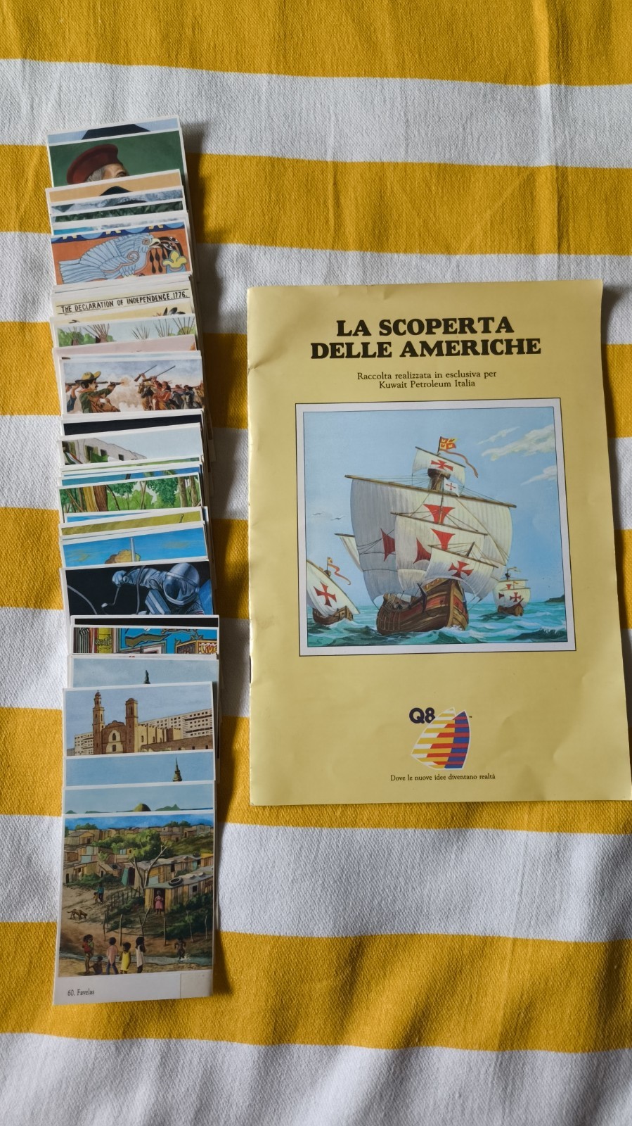 La scoperta delle Americhe - Album di Figurine Q8 - Completo - 1992