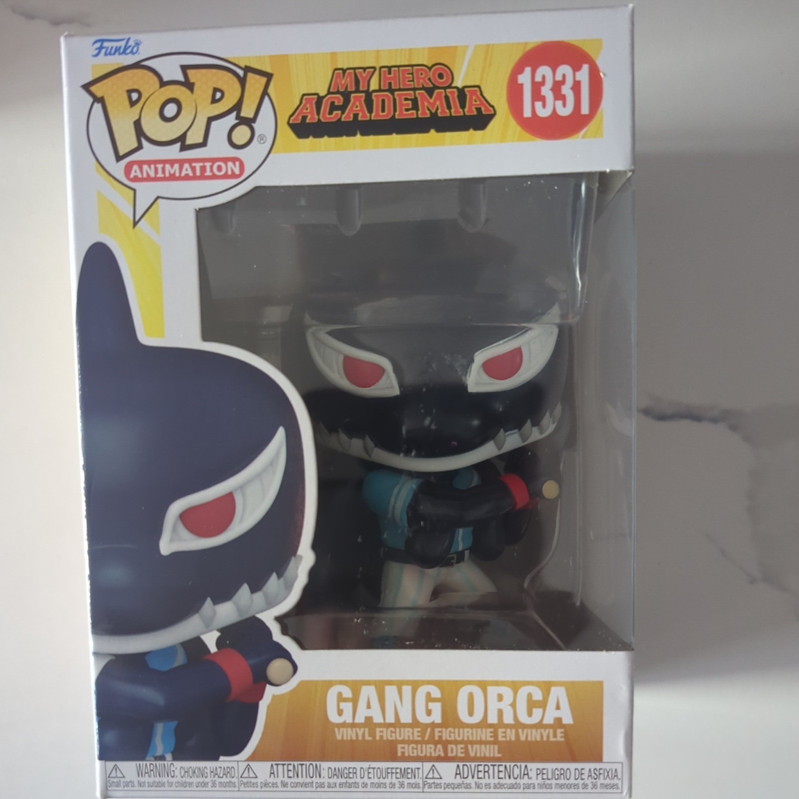 My Hero Academia Gang Orca Baseball Pop Animation #1331 Vinyl Figure Funko