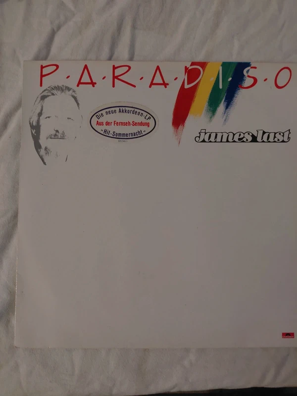 James Last – Paradiso – LP – Polydor 823 345-1 – 1984
